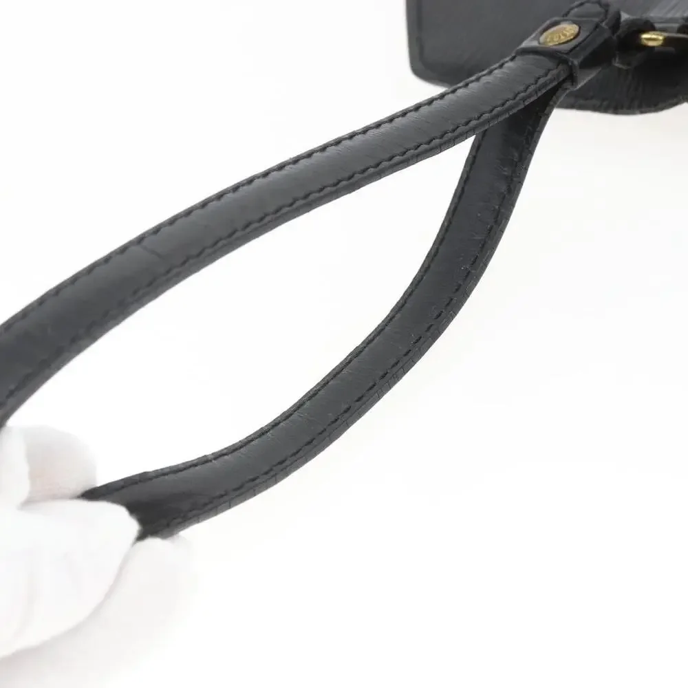 Louis Vuitton Epi Serie Dragonne Clutch Bag Black Noir